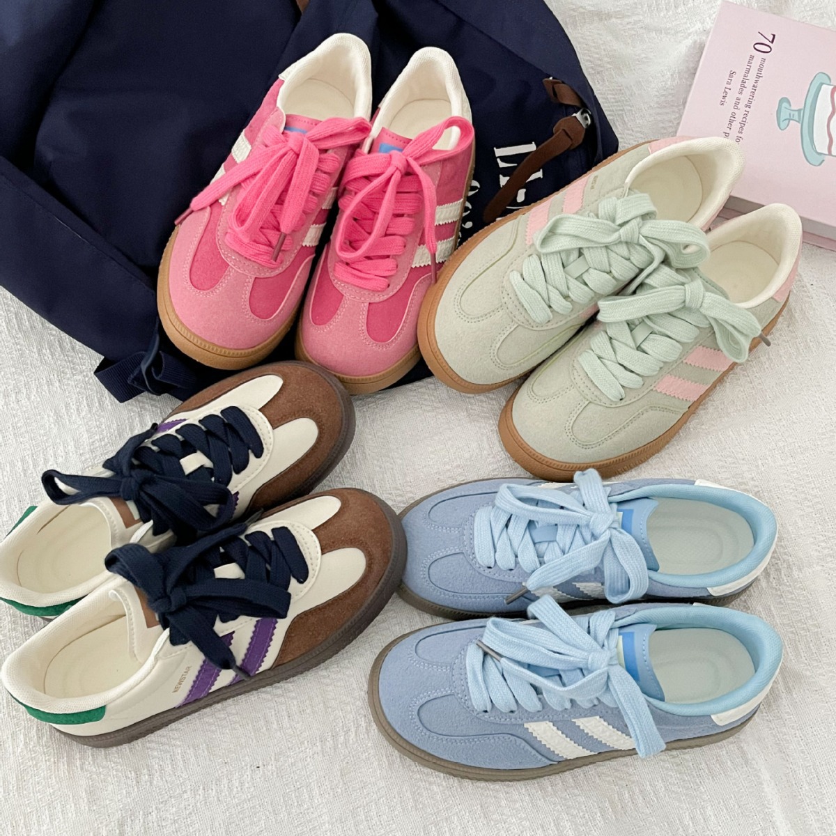 Sewing New - Vintage sneakers voor dames, nieuwe stijl