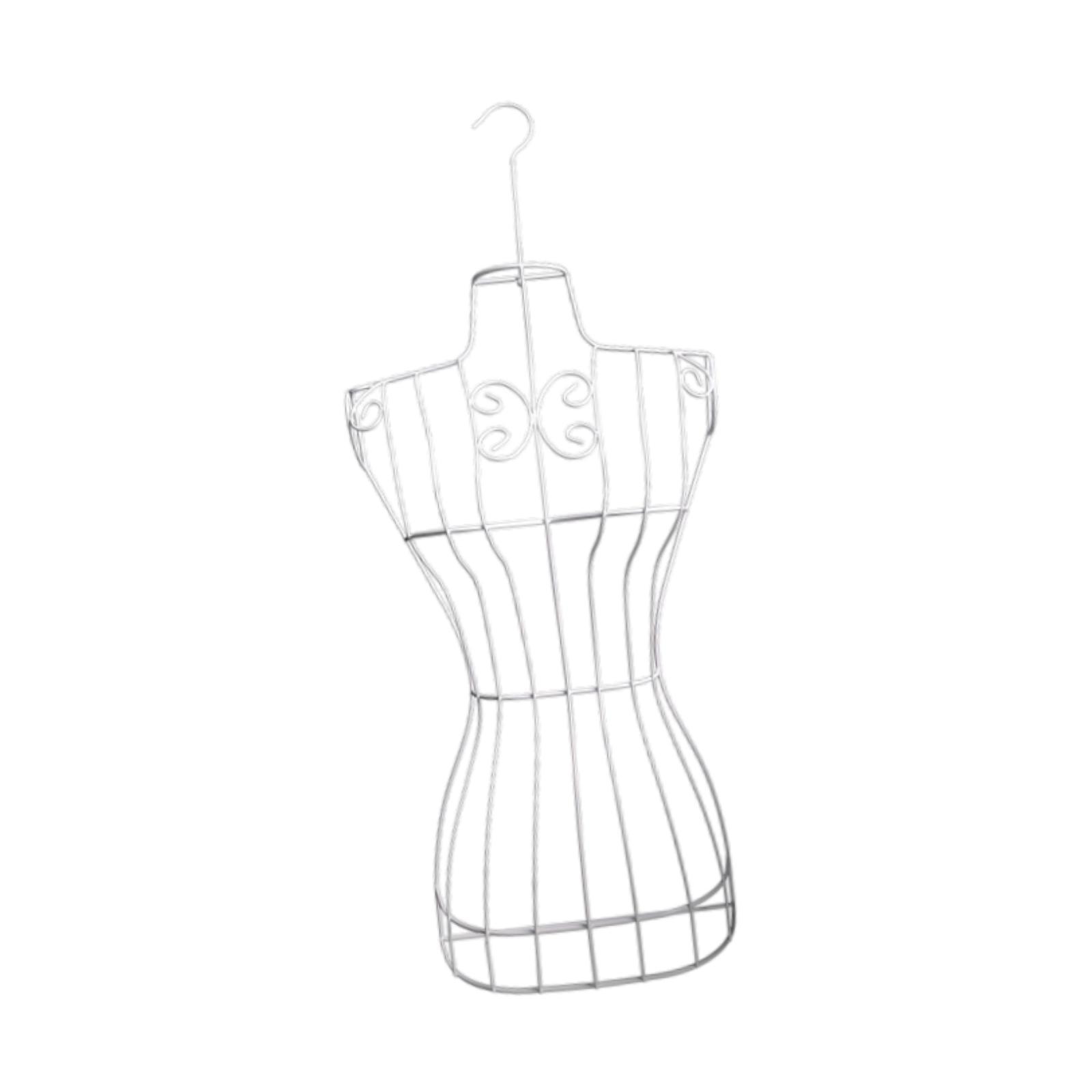 Dress Form Mannequin - Vrouwelijke mannequin, metalen draad, jurkmodel, lichaamsmodel,