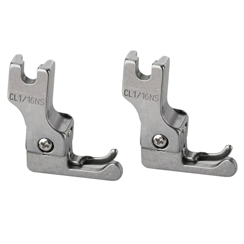 Zipper Foot Presser - AEE8-2 stuks smalle geleidevoet industriële locksteek
