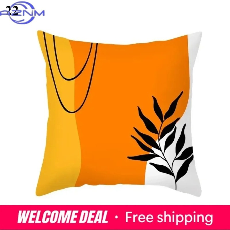 Boho oranje abstracte kussenho - Century Textile & Sewing Supply Online Shopping recensie en prijs