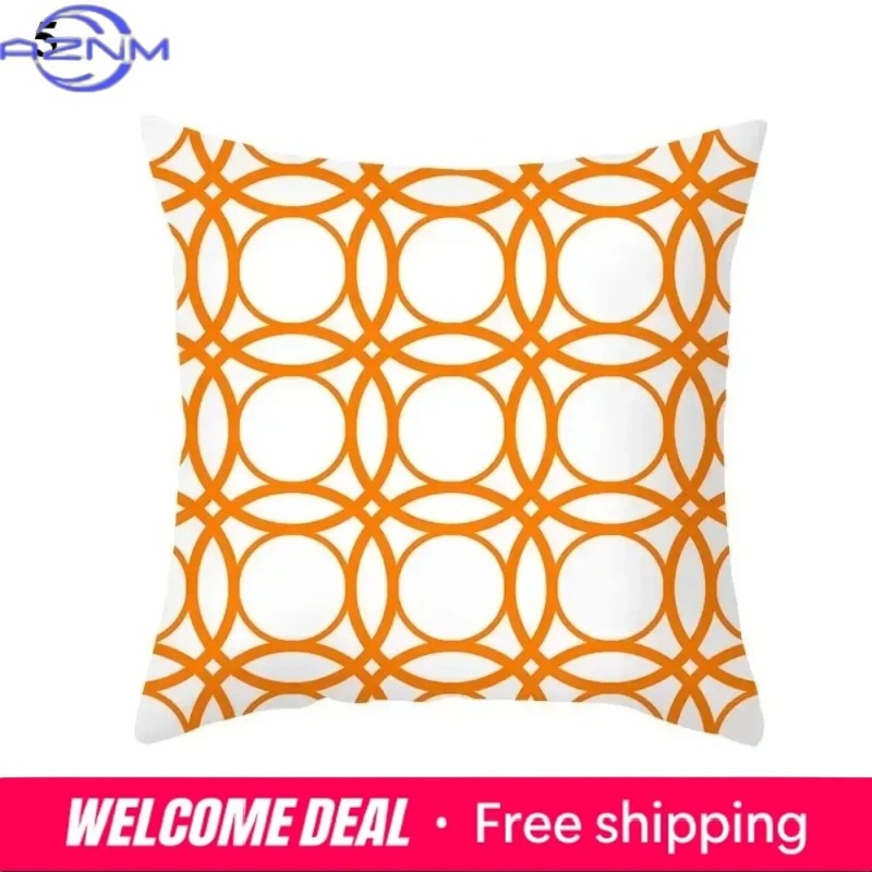 Boho oranje abstracte kussenho - Century Textile & Sewing Supply Online Shopping recensie en prijs