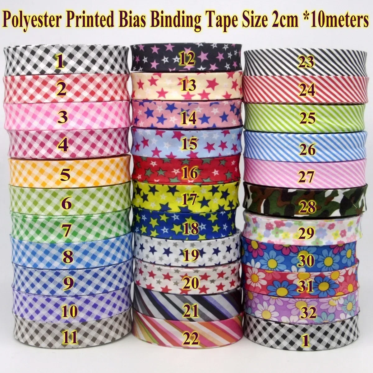 Polyester Controles Sterren St - Binding Tape Bias recensie en prijs