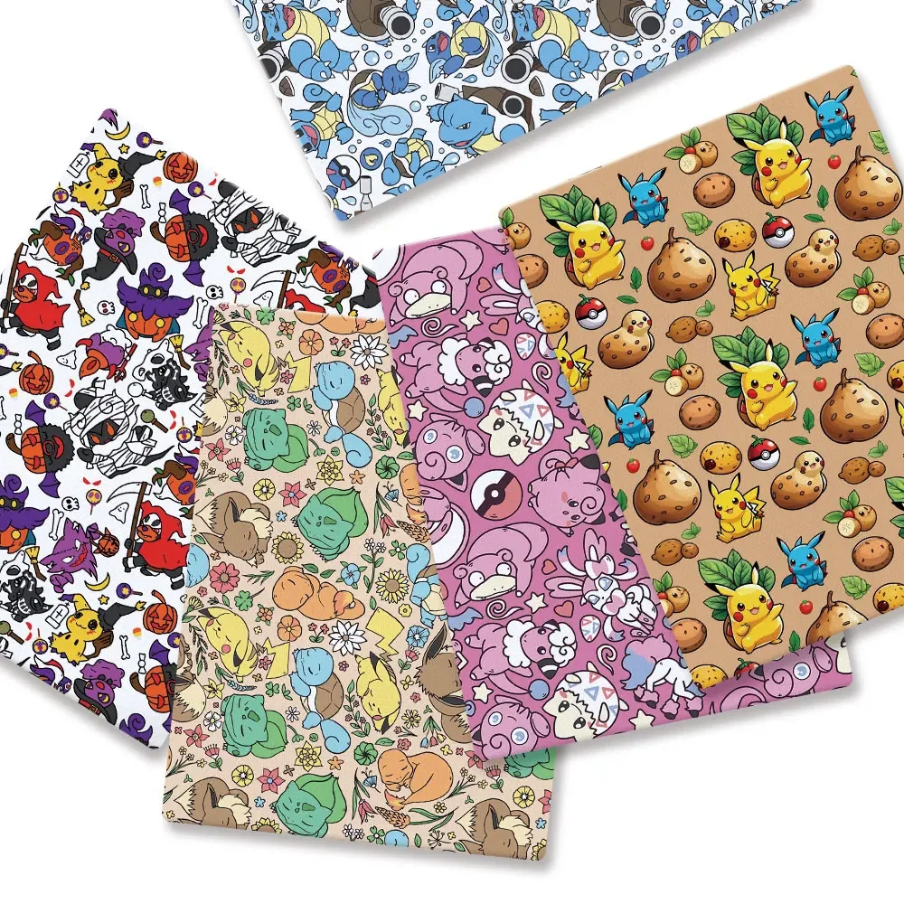 Pokemon Cartoon Fabric140*50cm - Sewing Production recensie en prijs