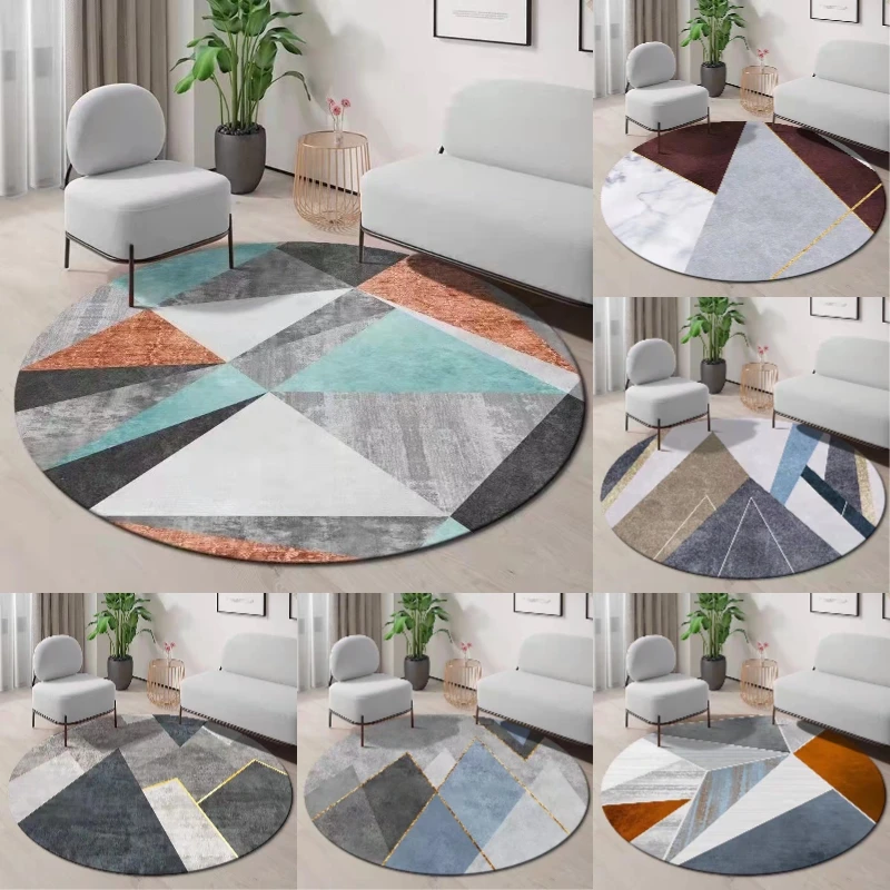 ~O~Geometrisch rond vloerkleed - Century Textile & Sewing Supply Online Shopping recensie en prijs