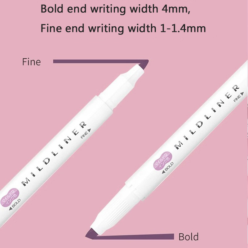 Zebra Mildliner Markeerstiften - Zebra Pen Mildliner recensie en prijs