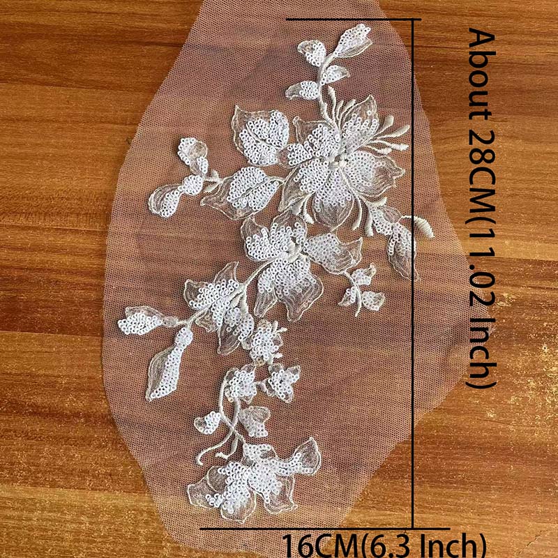 28*16 CM 3d Bloem Pailletten B - Sewing Production recensie en prijs