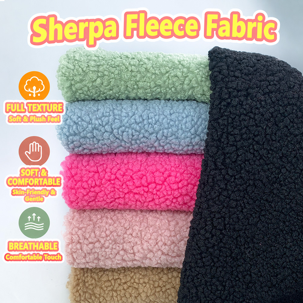 Teddy Sherpa Fleece Stof, 150x - Sewing Cloth recensie en prijs