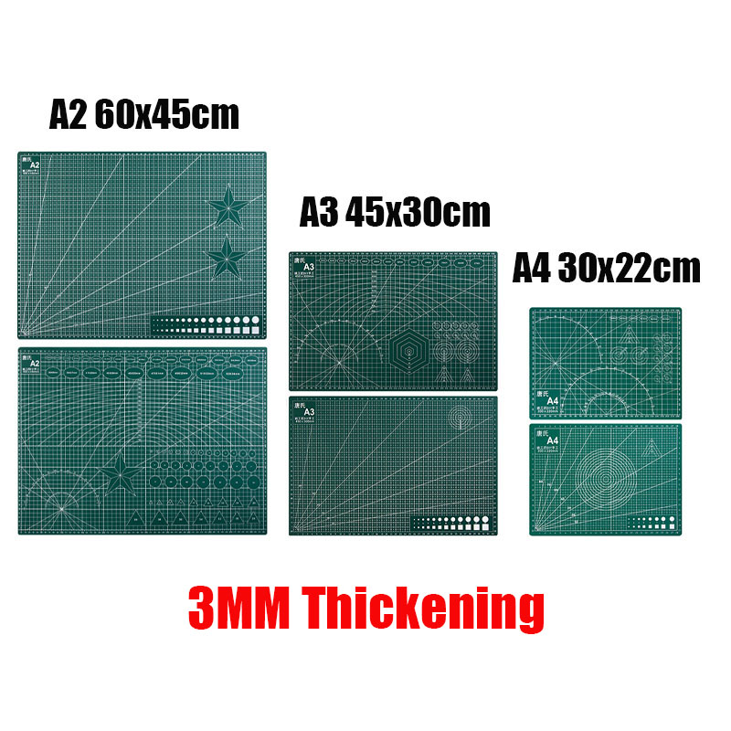 A2 A3 A4 Pvc Snijmat Pad Dubbe - Cutting Mat Self Heal recensie en prijs