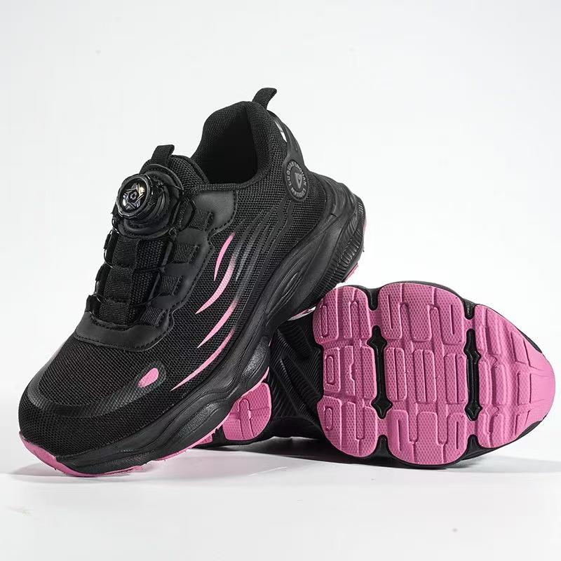 Rozerode dameswerkschoenen met - Sewing Cloth recensie en prijs
