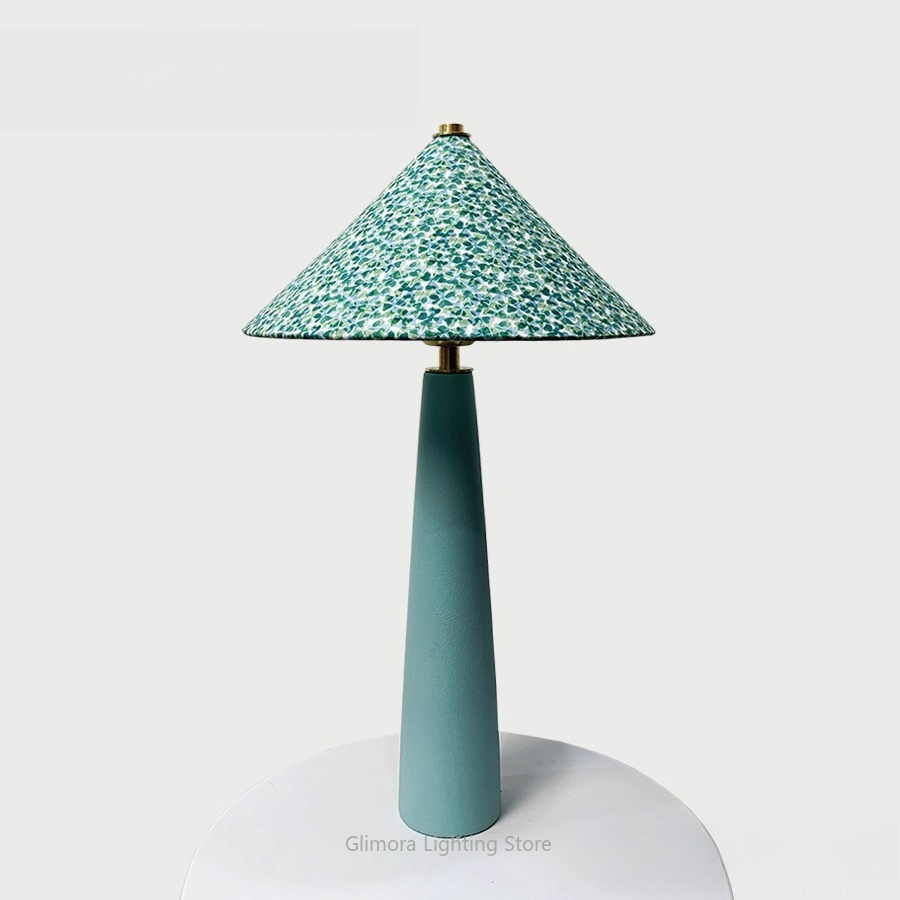 Blauwgroene tafellamp in parap - Century Textile & Sewing Supply Online Shopping recensie en prijs