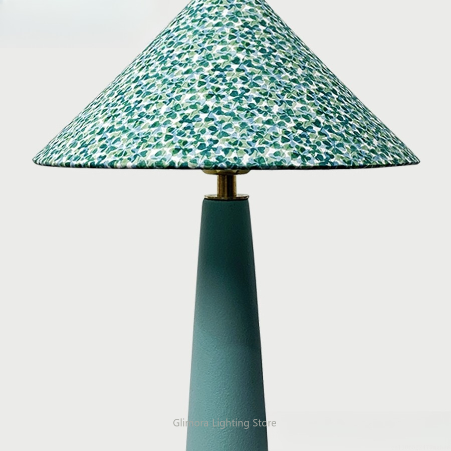 Blauwgroene tafellamp in parap - Century Textile & Sewing Supply Online Shopping recensie en prijs